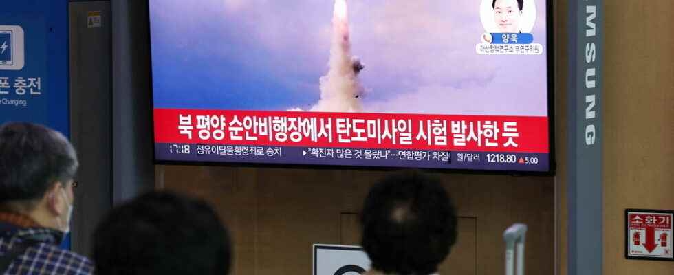 right after Biden leaves Seoul Pyongyang resumes missile fire