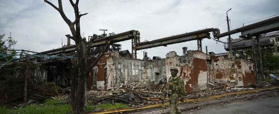 still confused situation in the Azovstal factory in Mariupol