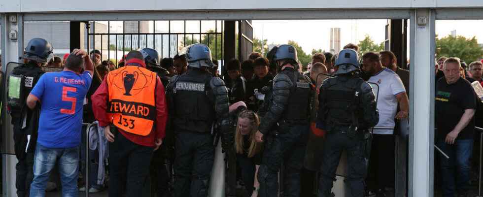 tensions in Paris around the Champions League final