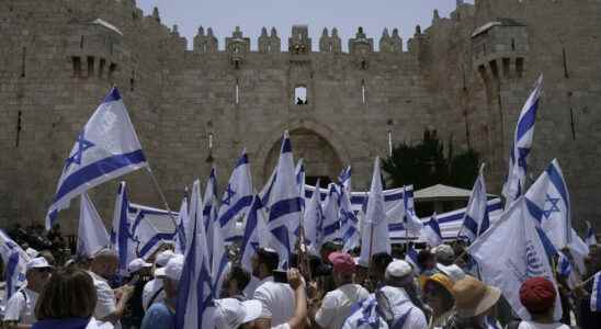 the far right commemorates the conquest of East Jerusalem in