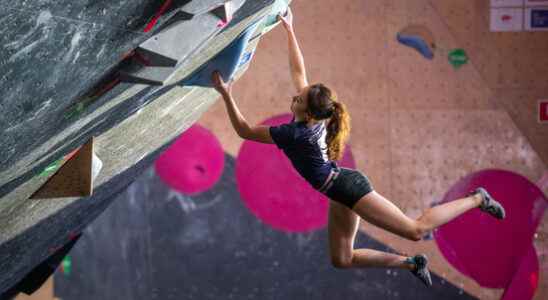 16 years old and climbing champion this is how Sabina