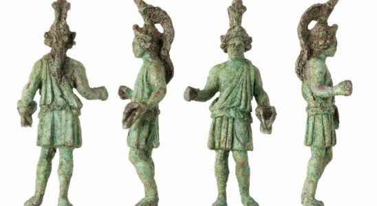 A Gallo Roman statuette discovered in Brittany