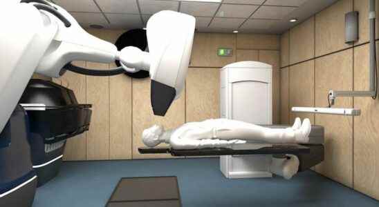 A virtual reality headset to prepare for radiotherapy