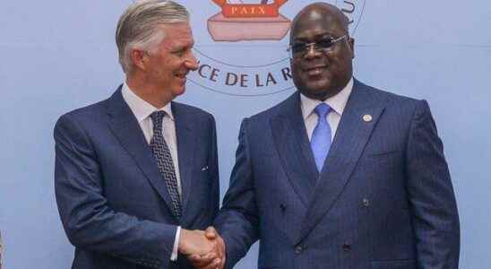 Belgian King Philippe in Congo Expression of deep regret instead