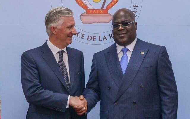 Belgian King Philippe in Congo Expression of deep regret instead