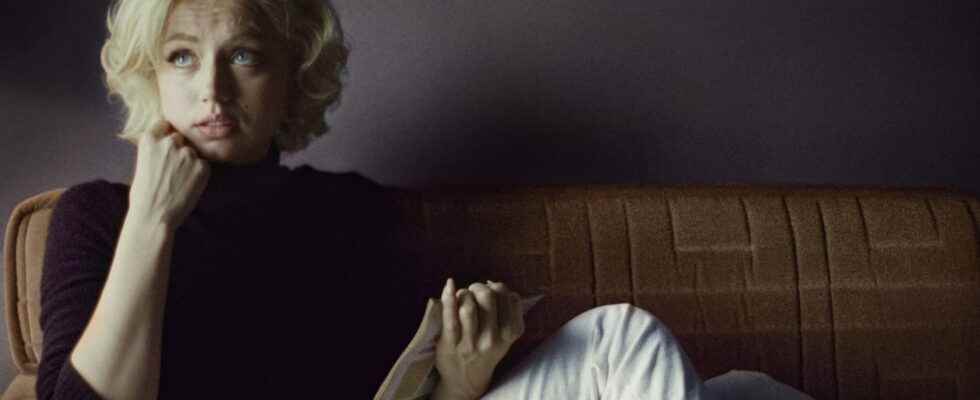 Blonde an enigmatic first trailer for the film about Marilyn