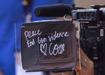 Coco Gauff calls for an end to gun violence