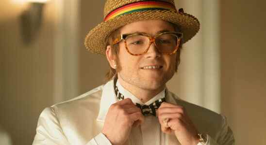 Did Taron Egerton really sing in the Elton John biopic