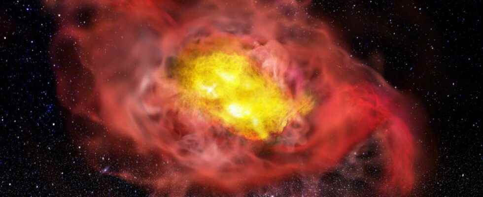 Early galaxies may have been larger and more complex than