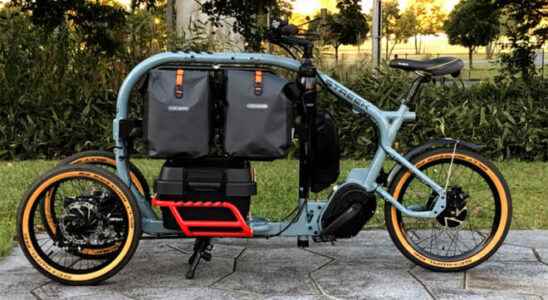 Electric bike focused on carrying loads of loads Streek