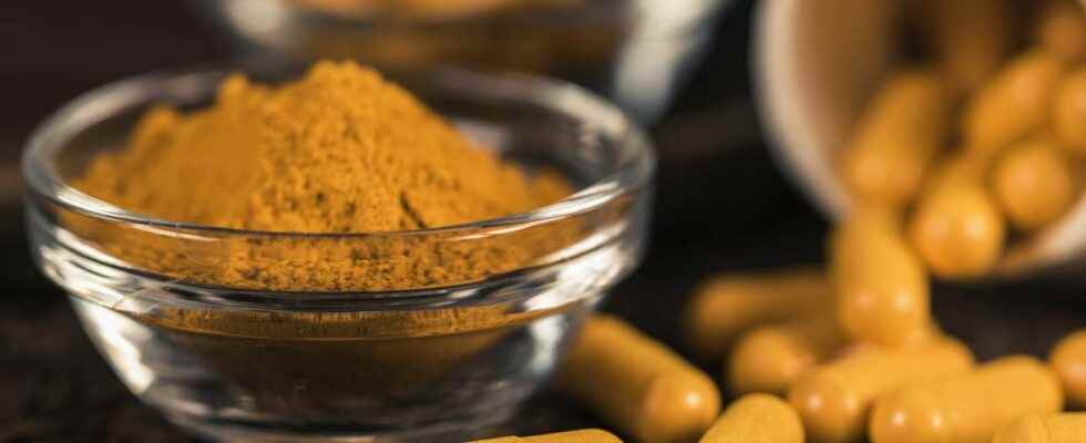 Food supplements beware of capsules that contain turmeric