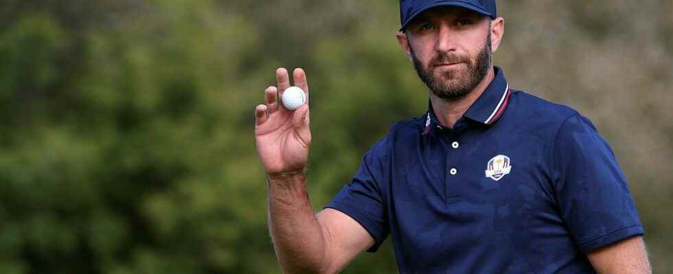 Golf star Dustin Johnson breaks with the US tour