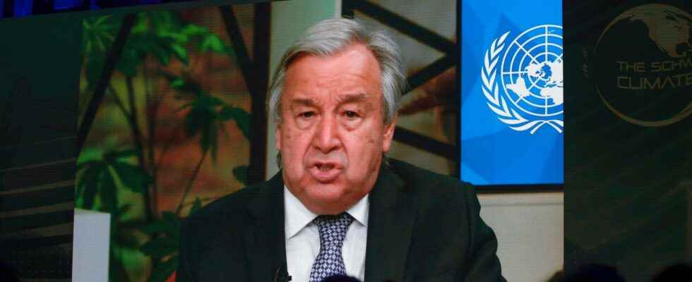 Guterres warns against passivity in climate work