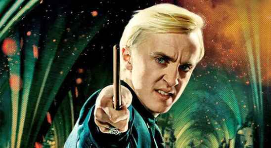Harry Potter gag makes fun of Draco Malfoy star but