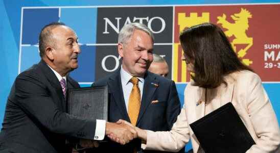 Here is the NATO settlement between Sweden and Turkey
