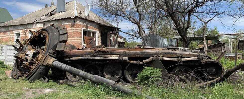 In Shevchenko the scars of the passage of the Russians