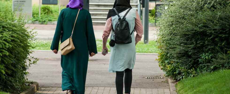 Islamic outfits at school 75 of French people worried