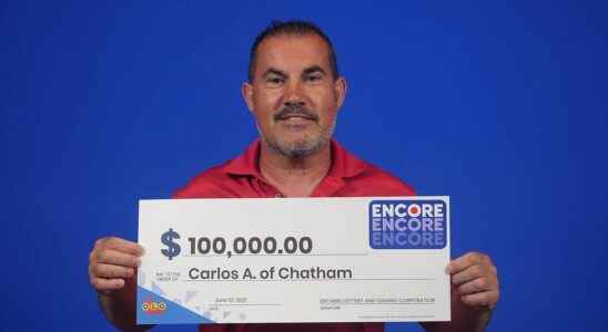 Longtime lottery player wins 100000
