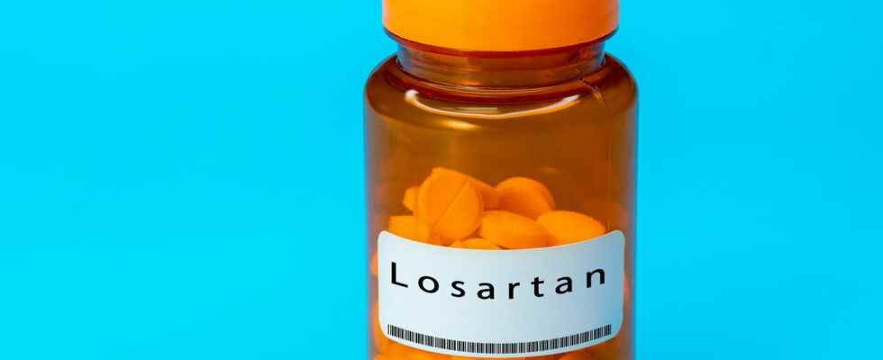 Losartan a new batch recalled what side effects