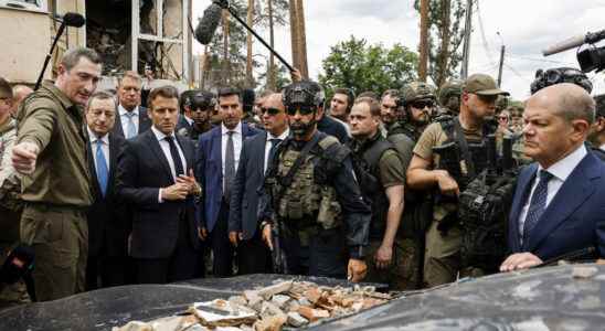 Macron in kyiv Its not an international trip that will