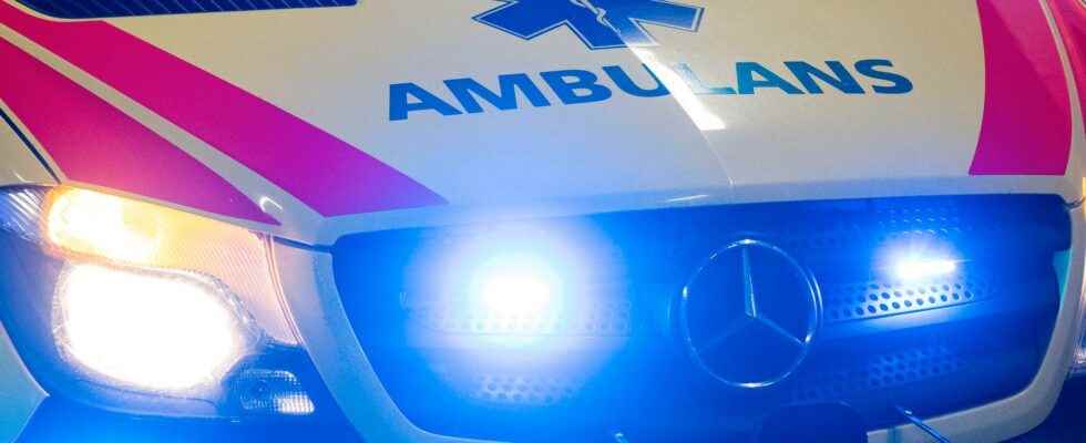 Man seriously injured after motorcycle fall