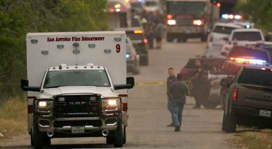 Many dead were found in a truck in the United