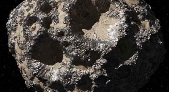 Mapping Asteroid Psyche Reveals Its Turbulent Past
