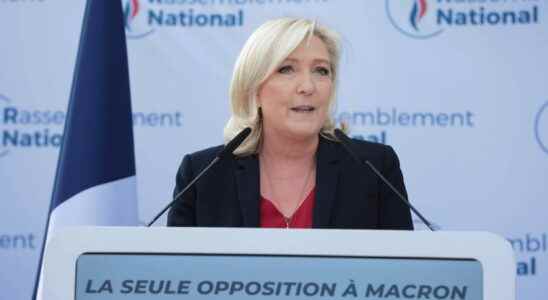 Marine Le Pens speech her victory and the election of