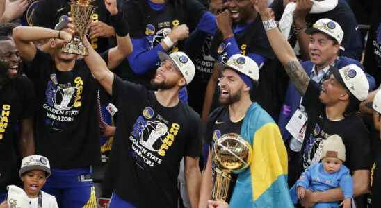 NBA 7th title for the Warriors Curry at the top