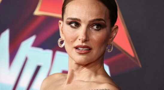 Natalie Portman Stuns in Golden Makeup at Thor Premiere