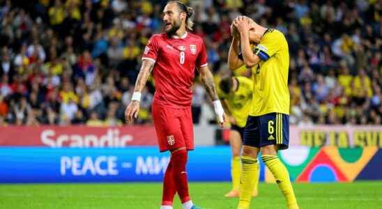 New midfield injury when Sweden fell against Serbia
