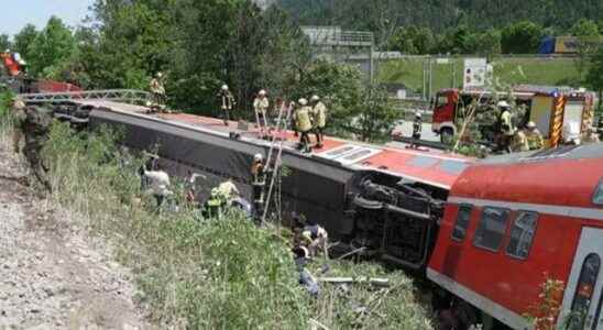 Passenger train derailed in Germany There are dead many injured