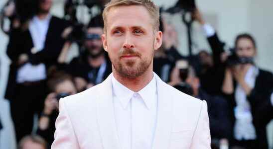 Ryan Gosling in boxer shorts and faded jeans for the