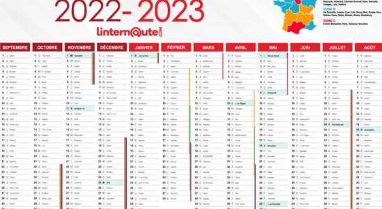 School holidays what dates to put in the 2022 2023 calendar