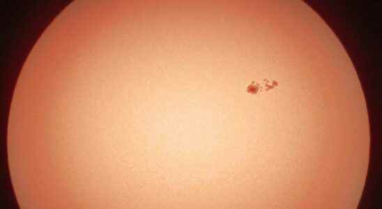Should we fear this gigantic sunspot