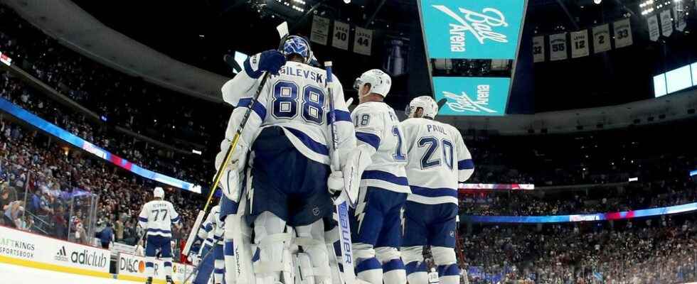 Tampa Bay extends the final series of the Stanley Cup