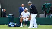 Tennis star Nick Kyrgios spit towards the crowd at Wimbledon