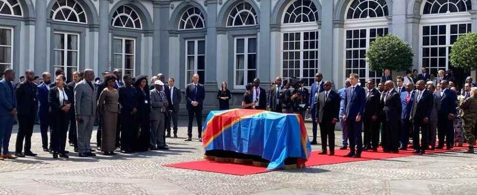 The body of Patrice Lumumba officially handed over to his