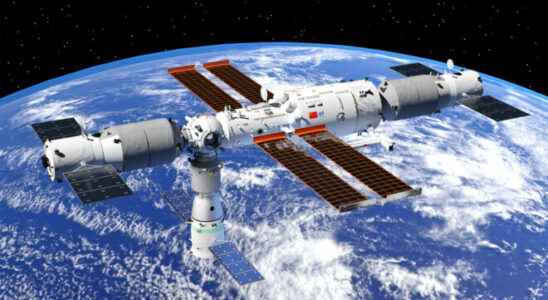 The final stage of the Chinese space station installation has