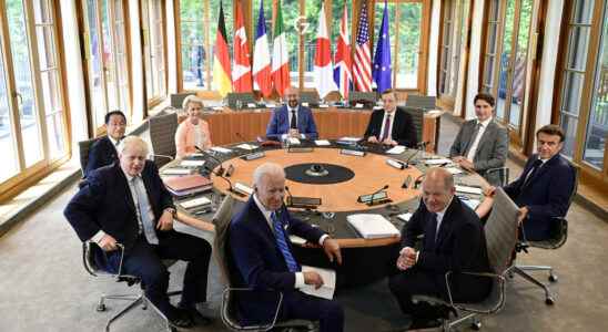 The leaders of the G7 in the face of the