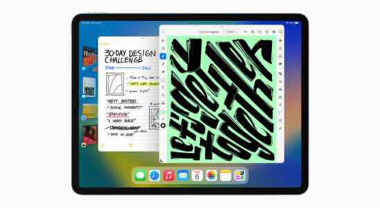 The most important innovation of the iPadOS 16 operating system