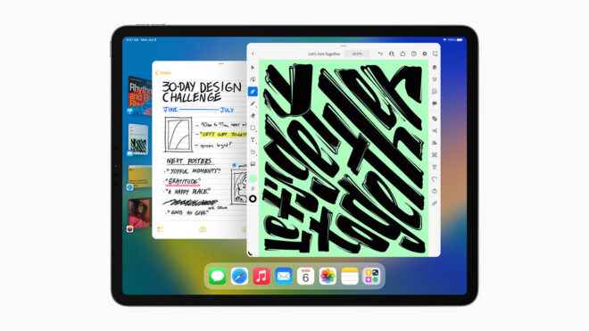The most important innovation of the iPadOS 16 operating system