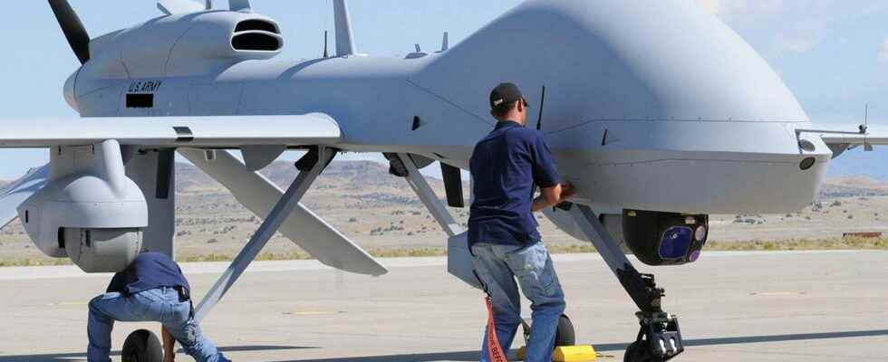 The ultra advanced MQ 1C Gray Eagle war drone is expected in