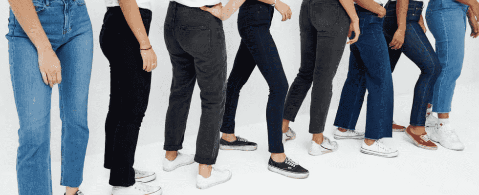 This brand allows you to find the ideal jeans for