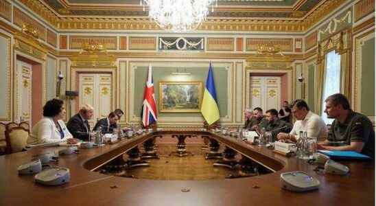 Ukraine war British Prime Minister Johnson who made a surprise