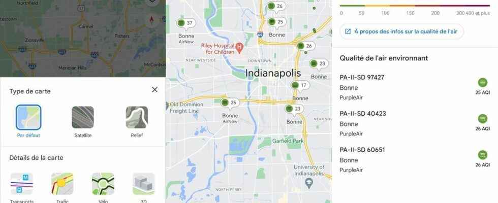 You can now check the air quality with Google Maps
