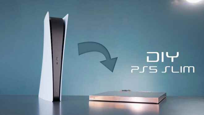 YouTuber prepared PlayStation 5 Slim with his own means Video