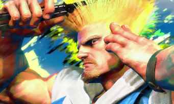 a gameplay video with Guile breaking mouths
