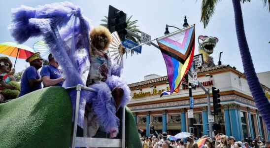 in Los Angeles a pride march between fear and unity