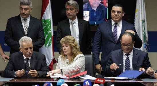 signing of an agreement to import Egyptian gas via Syria